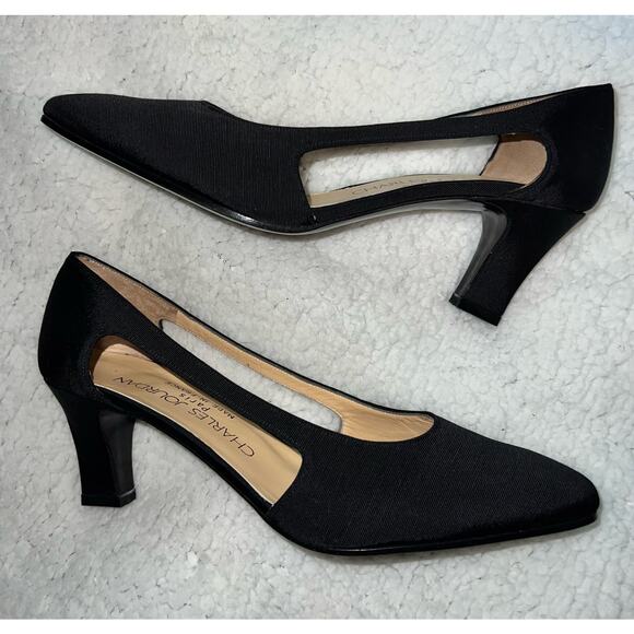 Charles Jordan made in Paris black heels - size 7 - Picture 3 of 8